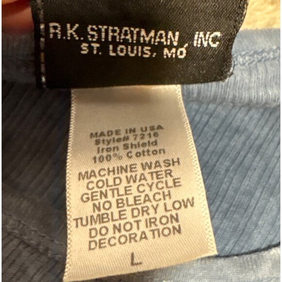 Harley-Davidson Womens Blue Tie-Dye Tank Top L With Rhinestone Logo - Picture 5 of 7